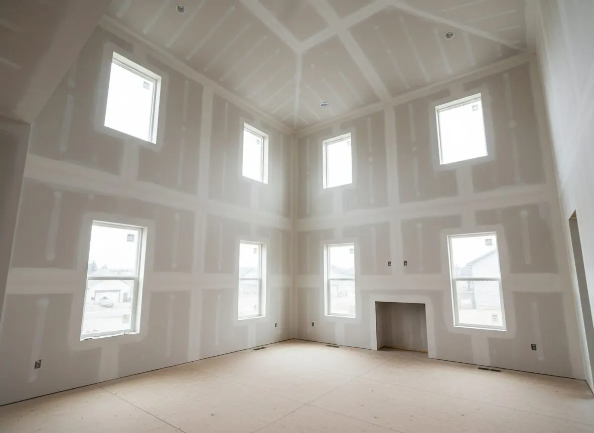 New construction hung and finished in Liberty Lake