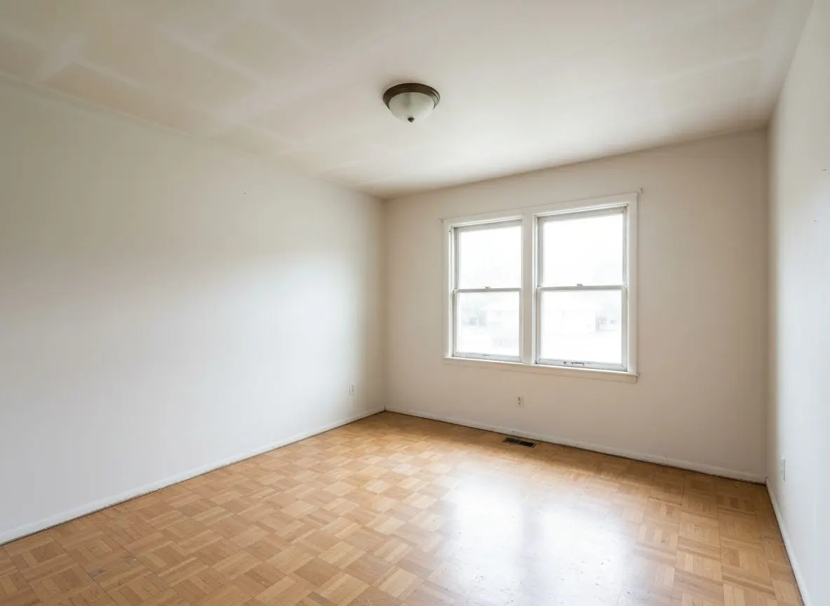 Sagging bedroom ceiling refixed in Shadle